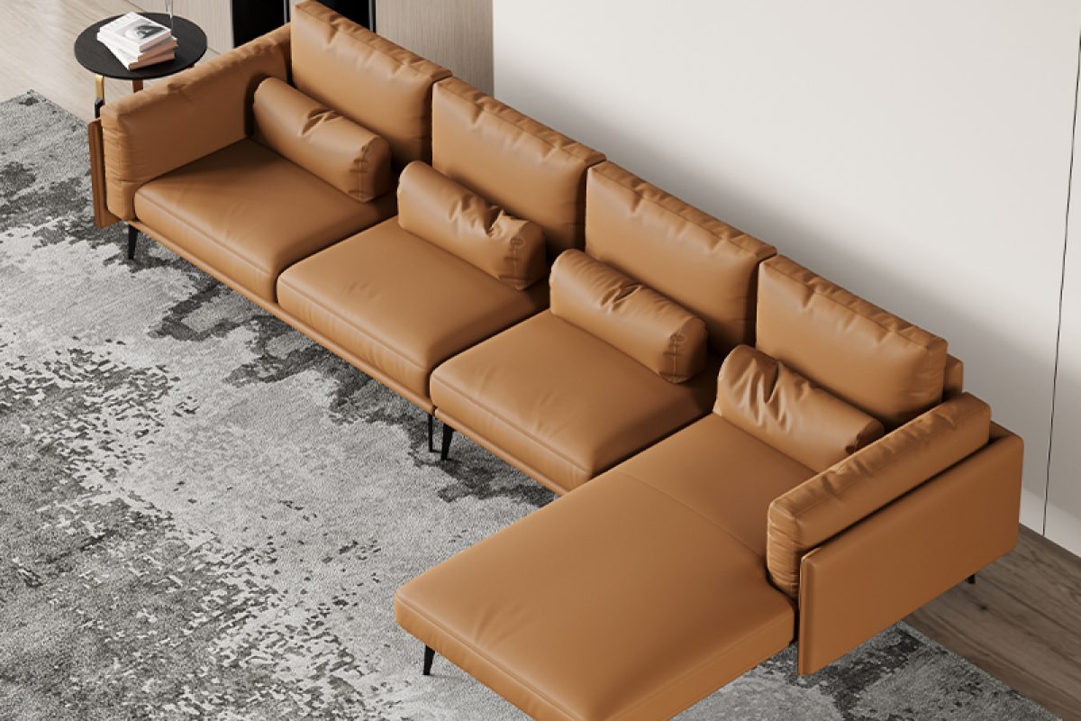 California Light Luxury Leader Modular Sofa-2
